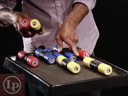 Miniatura 2 de Latin Percussion LP441ETSM Twist Shaker Expansión Individual, Mediana, Azul