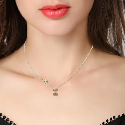 Miniatura 8 de EXCEART 10 Uds. Mini oso pendiente colgante encantos dulces 3d uñas encantos pulsera artesanía joyería collar de resina animal marrón claro Dibujos