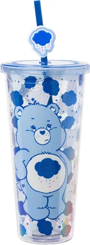 Miniatura 38 de Silver Buffalo Sanrio Hello Kitty Bow Pink Polka Dots - Vaso frío de plástico con tapa y tapa con pajita, 24 onzas Lazo Hello Kitty y lunares rosados
