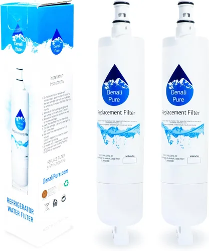 Paquete de 2 filtros de agua de repuesto para refrigerador Whirlpool ED5FHGXKT02 - Compatible con cartucho de filtro de agua para refrigerador