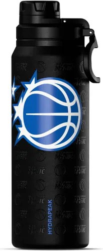 Miniatura 11 de Hydrapeak x NBA Botella de Agua Activa con Licencia Oficial de Phoenix Suns de 26 oz con Tapa Chug y Asa Reutilizable de Acero Inoxidable de Doble