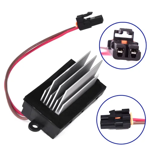 Miniatura 5 de Resistencia del motor del soplador para ventilador de calentador Hummer H2 2003-2007 Reemplazar el número 3GSH-19E624-CA, 4GSH-19E624-AA