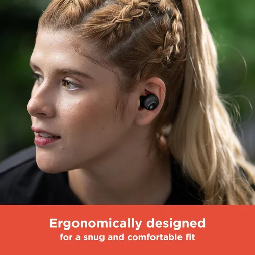 Miniatura 4 de RadioShack High Performance Wireless Headphones, Active Noise Cancelling Earbuds, IPX5 Water Resistant Bluetooth Headphones with 400MAH Battery