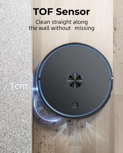 Miniatura 6 de Laresar Clean Combo de aspiradora y trapeador robot, aspiradora robótica de 3500 Pa con estación de vaciado automático de 3.5 L, 250 minutos