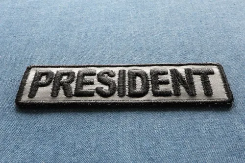Miniatura 5 de President Patch, parches de club de motocicleta para motociclistas (P3744)