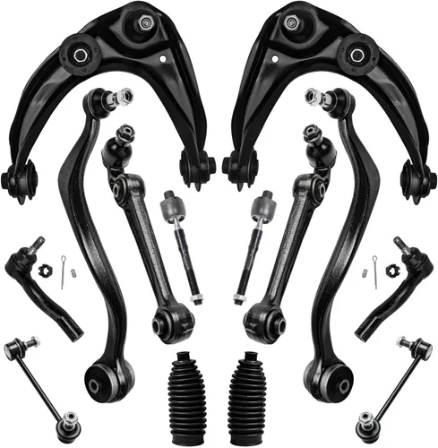 Miniatura 110 de Detroit Axle - Kit de suspensión frontal de 16 piezas para RWD Chrysler 300 Dodge Charger Challenger Magnum 6 brazos de control con rótulas 2