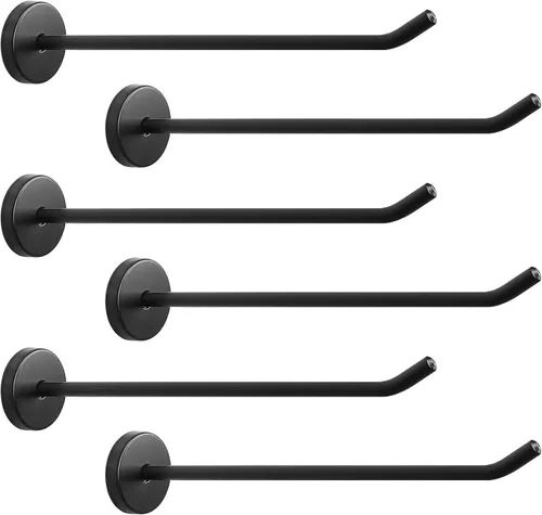Miniatura 13 de NearMoon Ganchos para colgar abrigos, ganchos de montaje en pared para colgar sombrero, bata Hurse, perchas de acero inoxidable 304 resistentes