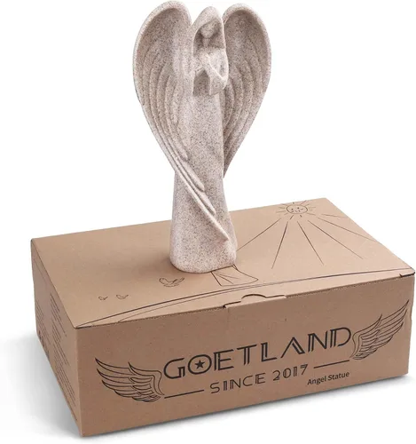 Miniatura 6 de Goetland Estatua de ángel del desierto, regalo de condolencias para recuerdo de comodidad, condolencias expresas, pérdida de un ser querido, regalo
