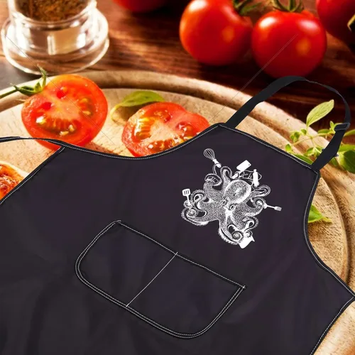 Miniatura 2 de CENWA Delantales de chef de pulpo, regalo divertido para cocinero, regalo de cocinero, regalo de carnicero