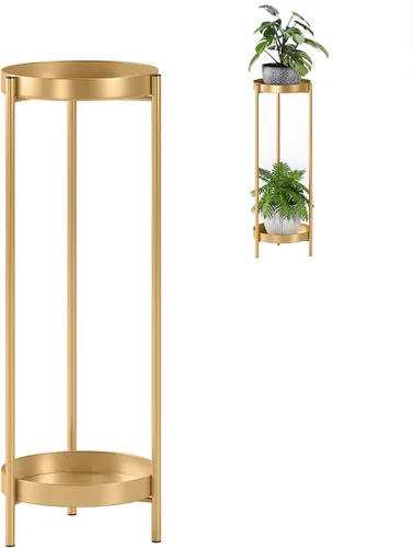 Soporte para Plantas Macetas para Plantas Soportes de Interior – Soporte de Metal para Macetas de Flores Estante para Plantas para Múltiples