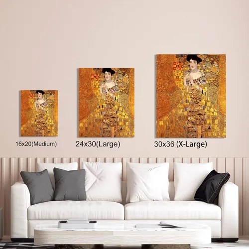 Miniatura 716 de A&T ARTWORK Campo de trigo con cipreses de Van Gogh Las reproducciones de arte clásico mundial, impresiones en lienzo giclée para decoración