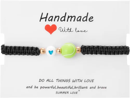 Miniatura 6 de Pulsera de fútbol, fútbol, baloncesto, béisbol, regalos para mujeres y hombres, regalos de cumpleaños, graduación para amantes del deporte, pulseras
