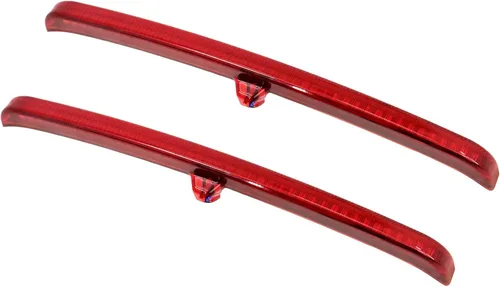 Miniatura 5 de Lámpara de luz trasera LED para guardabarros trasero de motocicleta, luz de freno para Harley Touring Trike Glide 2009-2025 (Color: Rojo)