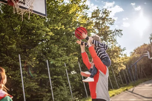 Miniatura 7 de Baloncesto para niños y niñas de 3/5 (22 pulgadas/27.5 pulgadas), baloncesto de goma de alta calidad para interiores y exteriores, para niños