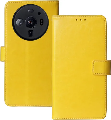 Miniatura 7 de Stand Premium Retro Business Flip Leather Case Protector Bumper for Xiaomi 12S Ultra 6.73" TPU Silicone Protection Phone Cover Skin Folio Book Card