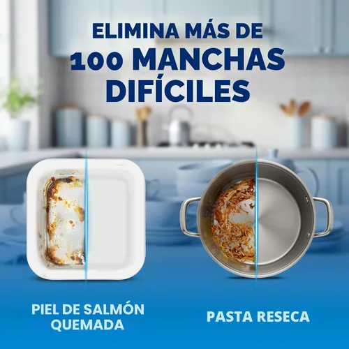 Miniatura 9 de Finish Ultimate Infinity Shine - Cápsulas para lavavajillas, detergente sin necesidad de pre-enjuague, elimina manchas quemadas, con Protector