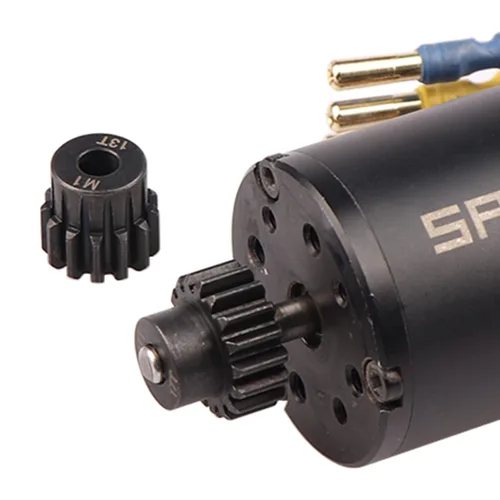 Miniatura 6 de AIMROCK Juego de 5 engranajes de piñón de motor Mod 1 RC: piezas de actualización para motor de eje de 1/8 de automóvil RC de 0.197 in