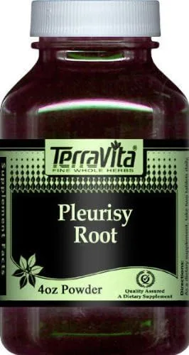 Polvo de raíz de Pleurisy (4 oz, ZIN: 511535)