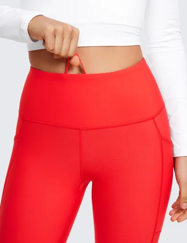 Miniatura 4 de CRZ YOGA Leggings térmicos con forro polar para mujer, 25 pulgadas, cintura alta, pantalones de senderismo para entrenamiento de invierno