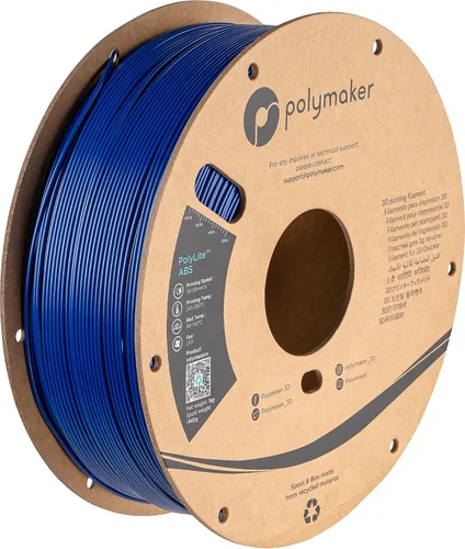 Miniatura 20 de Polymaker Filamento ABS Pro para impresora 3D de 0.069 pulgadas, color negro, ABS de grado de ingeniería de 2.2 lbs con alta resistencia al calor
