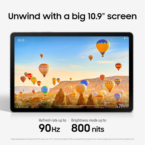 Miniatura 2 de SAMSUNG Galaxy Tab S10 FE - Tablet Android WiFi de 128 GB, pantalla grande, batería de larga duración, procesador Exynos 1580, resistente al agua