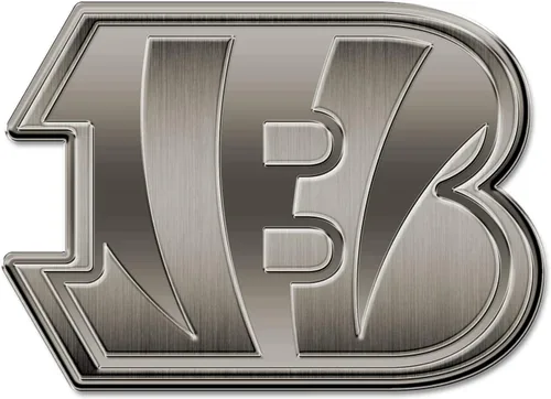 Miniatura 23 de Rico Industries NFL Football Standard Oval Antique Nickel Auto Emblem for Car/Truck/SUV