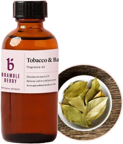 Miniatura 15 de Aceite de fragancia de Bourbon de Kentucky de Bramble Berry 59 ml Aroma masculino cálido para hacer jabón, elaboración de velas, aceite para barba