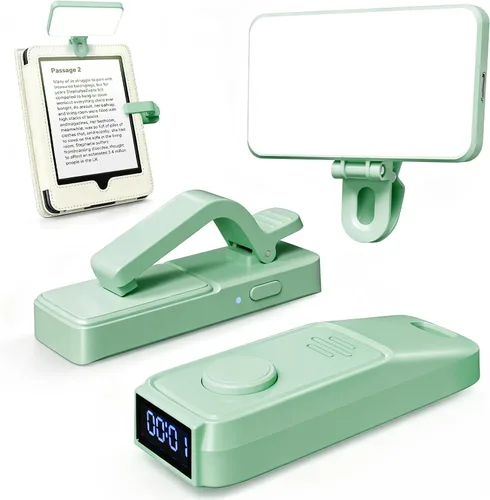 Miniatura 7 de RF - Control remoto de giro de página para accesorios Kindle Paperwhite, iPad, lectura Kobo, Surface, cómics/novelas, tabletas Android, toma de Negro
