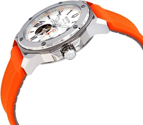 Miniatura 2 de Bulova 98A226 - Reloj analógico automático con correa de silicona para hombre