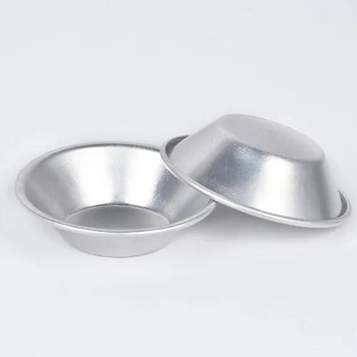 Miniatura 3 de Paquete de 25 moldes de aluminio para tarta de huevos, moldes de postre, antiadherentes y reutilizables