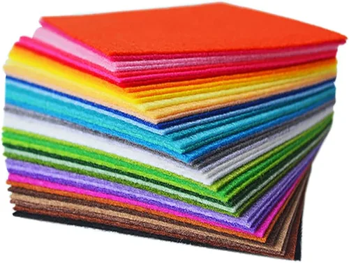 Miniatura 4 de Hojas de fieltro, 40 piezas de 8 x 12 pulgadas (7.9 x 11.8 in), 0.039 in de grosor, hojas de tela de fieltro suave de 0.039 in de grosor, cuadrados