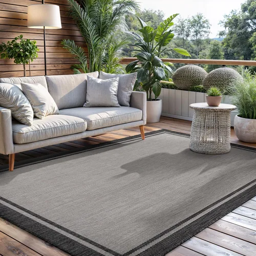 Miniatura 22 de CAMILSON Alfombra para exteriores, alfombras modernas para patios interiores y exteriores, tapetes de cocina y pasillo, alfombra lavable para porche