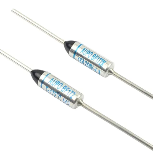 Miniatura 2 de 10pcs Thermal Fuse BF172 BF172X BF 172C 172 Celsius Degree 10A 16A 250V Cutoff TF Pellet TCO Axial Lead Temperature Links(16A BF172X)