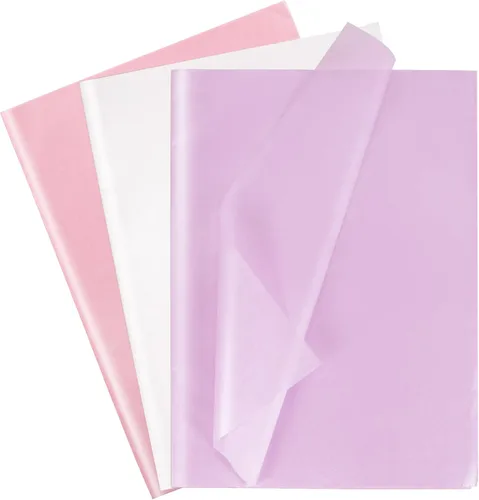 Miniatura 26 de Larcenciel 60 hojas de papel de seda floral vintage, papel de seda de arte de flores silvestres para bolsas de regalo y embalaje, suministros