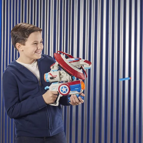 Miniatura 4 de Avengers: Endgame Nerf Capitán América Ensamblador Gear