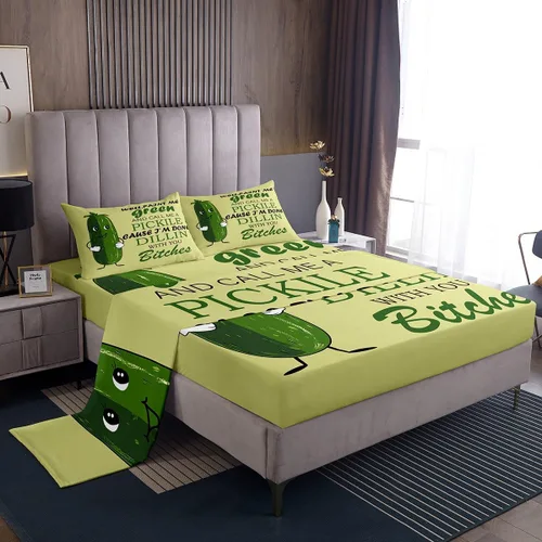 Miniatura 22 de Feelyou Juego de sábanas de lazo de acuarela, tamaño individual, juego de sábanas con lazos de coqueta para niños y niñas, decoración de dormitorio