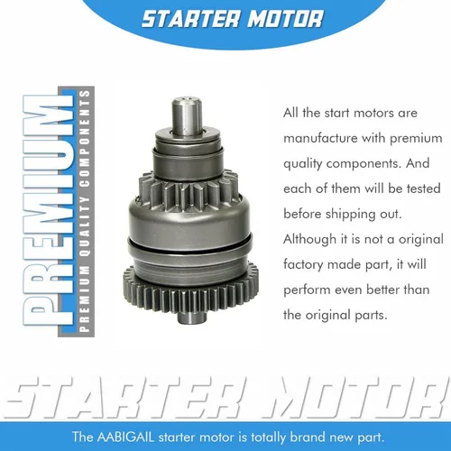 Miniatura 3 de Motor de arranque Bendix para Polaris ATV 2 y 4 tiempos 200 250 300 335 400 500 Sportsman Scrambler Ranger Magnum Big Boss, SM1329850, ZN0751