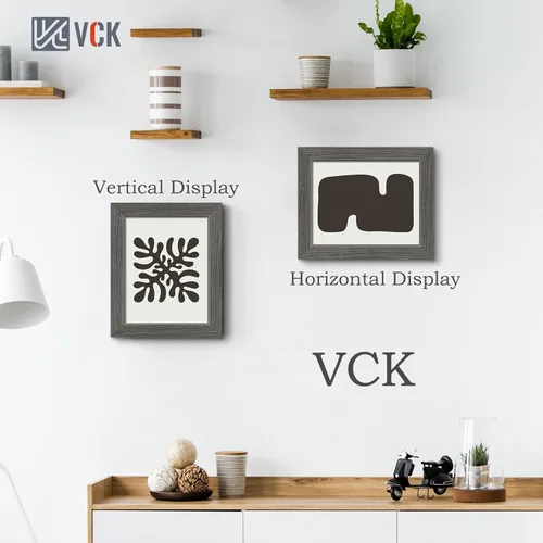 Miniatura 91 de VCK Marcos para póster de madera maciza de 22.375 x 34 pulgadas, marco de fotos A1 negro con montaje en pared, paquete de 3