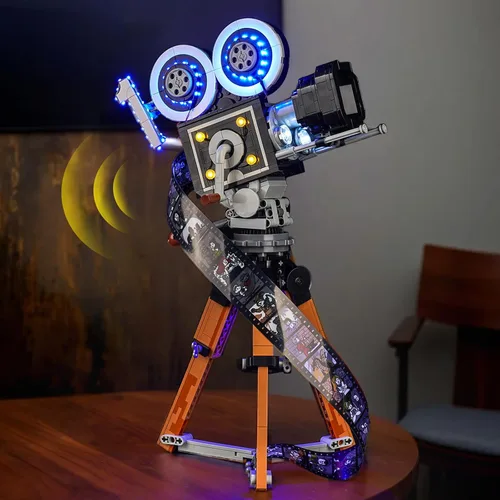LocoLee Kit de luz de control de luz compatible con LEGO Disney Walt Disney Tribute Camera 43230, juego de iluminación para Lego Disney 100 para
