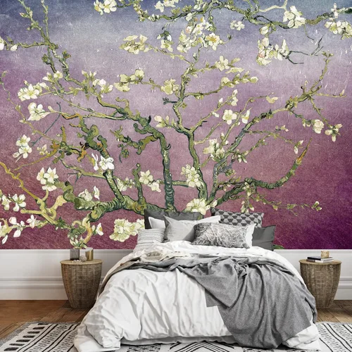 Miniatura 11 de wall26 - Noche estrellada sobre el ródano por Vincent Van Gogh - Impresionismo holandés - Mural de pared grande para despegar y pegar del artista