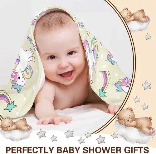 Miniatura 2 de Manta de bebé personalizada, manta de bebé personalizada con nombre para niños y niñas, regalos de bebé para recién nacidos, manta de bebé con Para