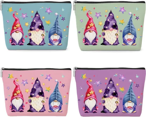 Miniatura 10 de jeilink Lindo bolso de maquillaje divertido erizo bolsas cosméticos regalos erizo suministros de erizo para animales, Chica ama a los búhos, Casual