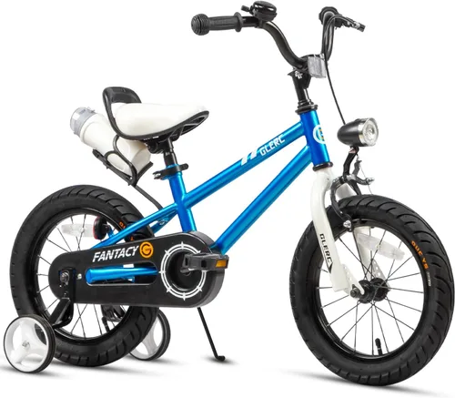 Miniatura 18 de Glerc Fantacy Kids Bike, 12-20 Inch Children Bicycle for 2-13 Years Old Boys Girls, Kids Bicycle with Water Bottle Holder & Headlight & Training