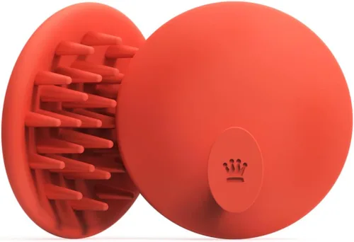 DS Labs - Cepillo revitalizante para el cuero cabelludo, champú masajeador de silicona para un cuero cabelludo más limpio, fresco y con sensación,