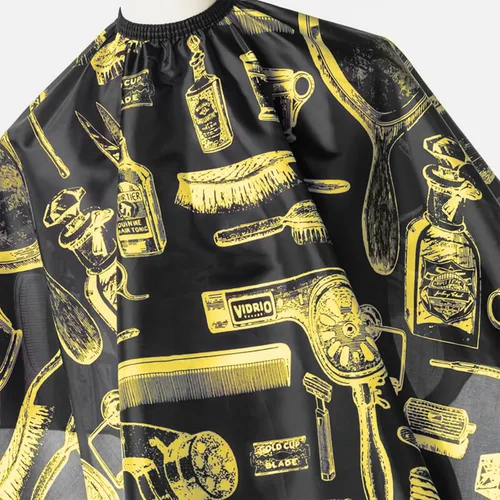 Miniatura 5 de Capa impermeable para barbero para hombres - Capa de corte de pelo para cortes de cabello, salón y adultos - Suministros y accesorios para barberos