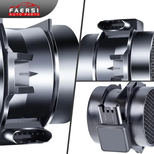 Miniatura 7 de FAERSI Medidor de flujo de aire masivo MAF Compatible con 2002 2003 2004 2005 2006 BMW 325Ci 325i X3 Z4 2.5L l6 Reemplace OE# 13627566984 5WK96471