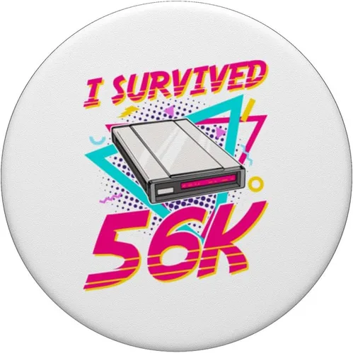 Miniatura 3 de 90s Nostalgia Retro 90s Dial Up Internet Vintage PopSockets Adhesive PopGrip