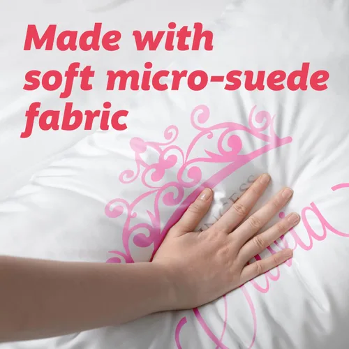 Miniatura 5 de Pattern Pop - Funda de almohada de princesa con texto personalizado - Fundas de almohada decorativas para cama - Decoración personalizada