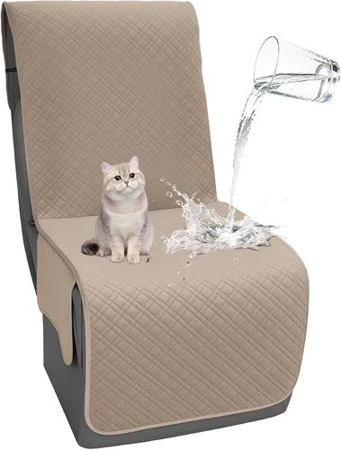 Miniatura 69 de Fundas de terciopelo 10% impermeables para sofá modular reclinable en forma de L, 1 pieza, fundas acolchadas para sofá reclinable esquinero, juego