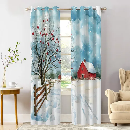 Miniatura 41 de Shrahala Cortinas de nivel de chakras con mandala beige para ventanas de cocina, paneles de cortina de ventana de mandala multicapa de poliéster